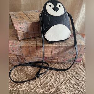 Girl’s Charming Charlie Penguin Purse